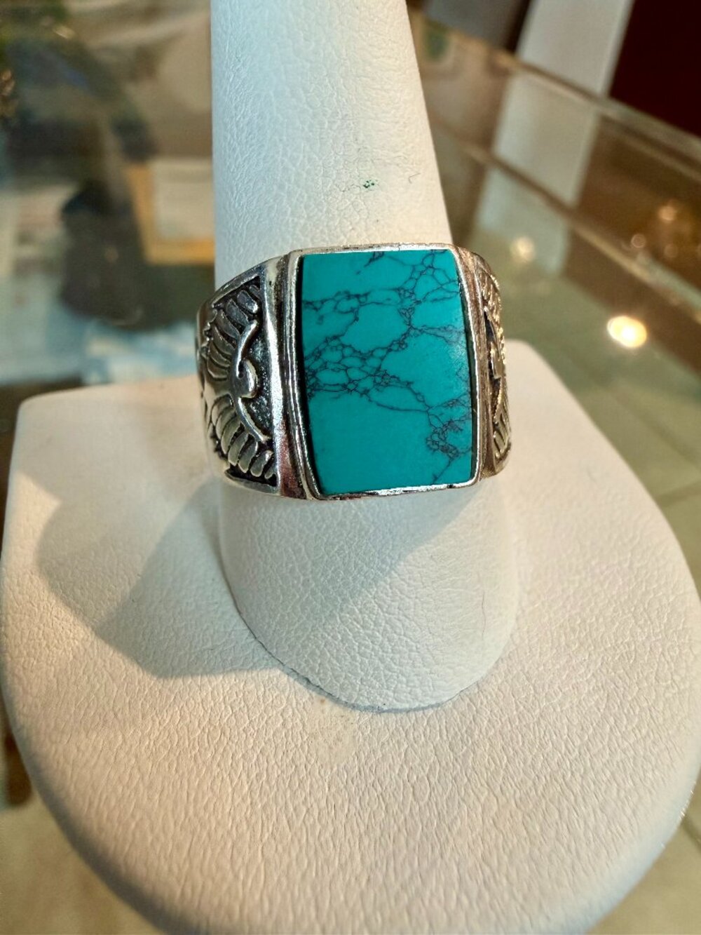925 Sterling Silver Turquoise Ring